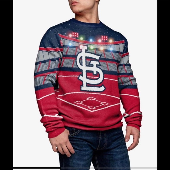 ST LOUIS CARDINALS LIGHT UP BLUETOOTH SWEATER